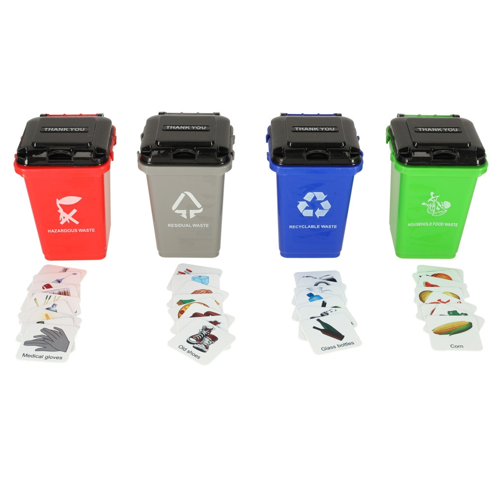 Games for Garbage Sorting - Puzzles and Cards