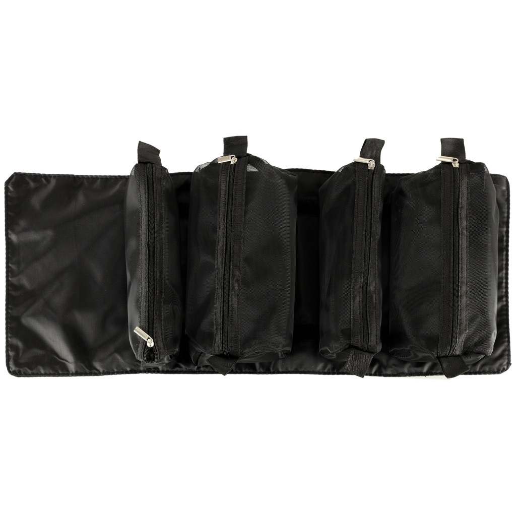 Bag with 4 Removable Compartments - Black