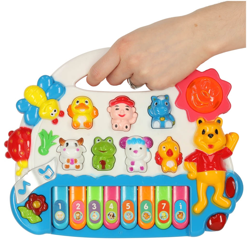 Pianoforte per bambini con suoni e luci