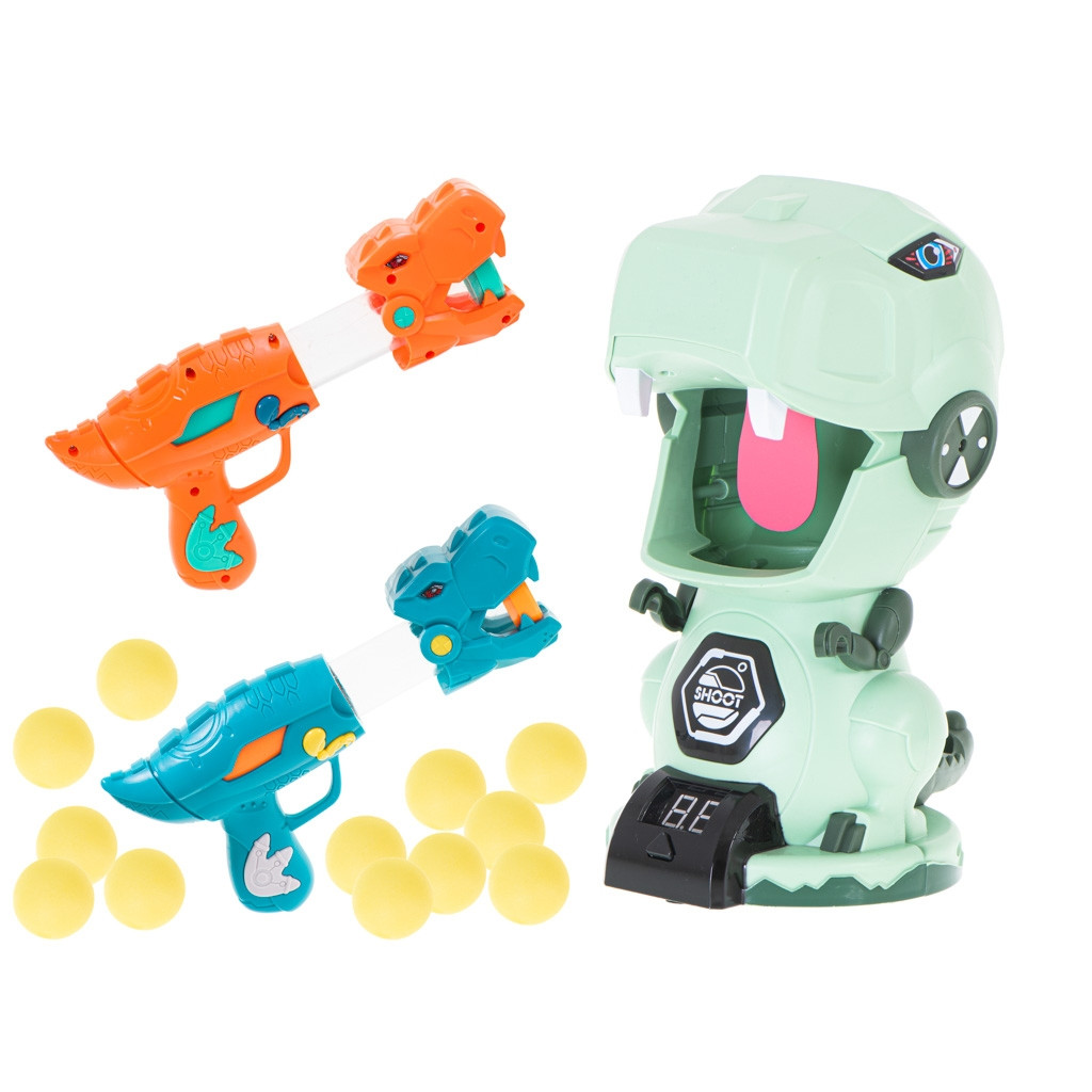 Dinosaur Target - 2 Guns