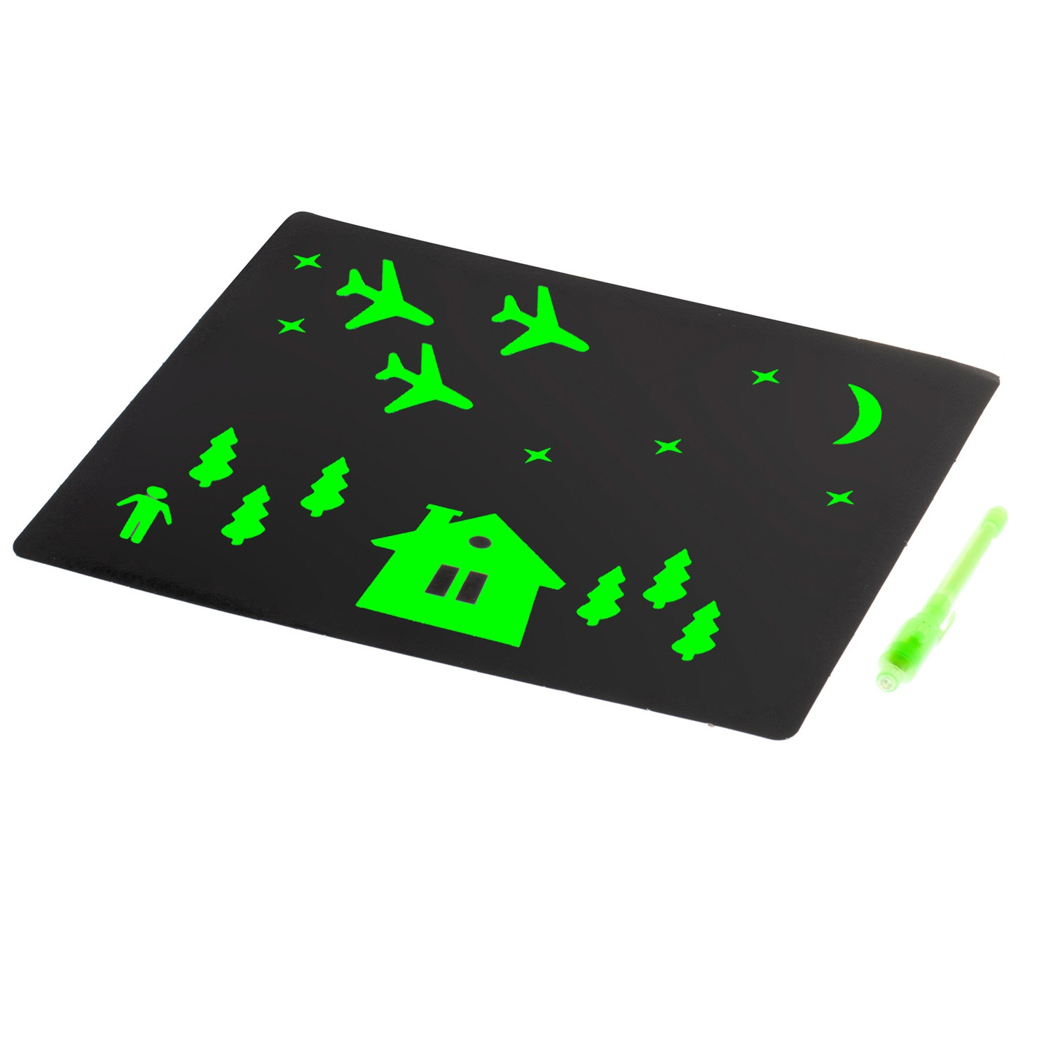 Drawing board with Light + UV Pen