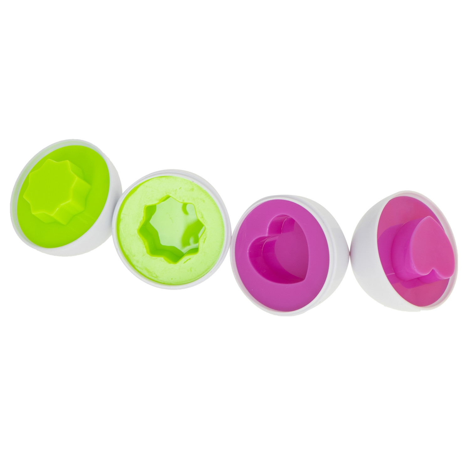 Puzzle with Egg-shaped Sorting Pieces - 12 pcs