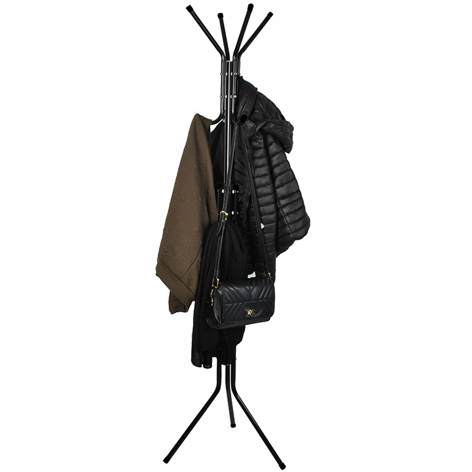 Percha de pie 170 cm - Negro
