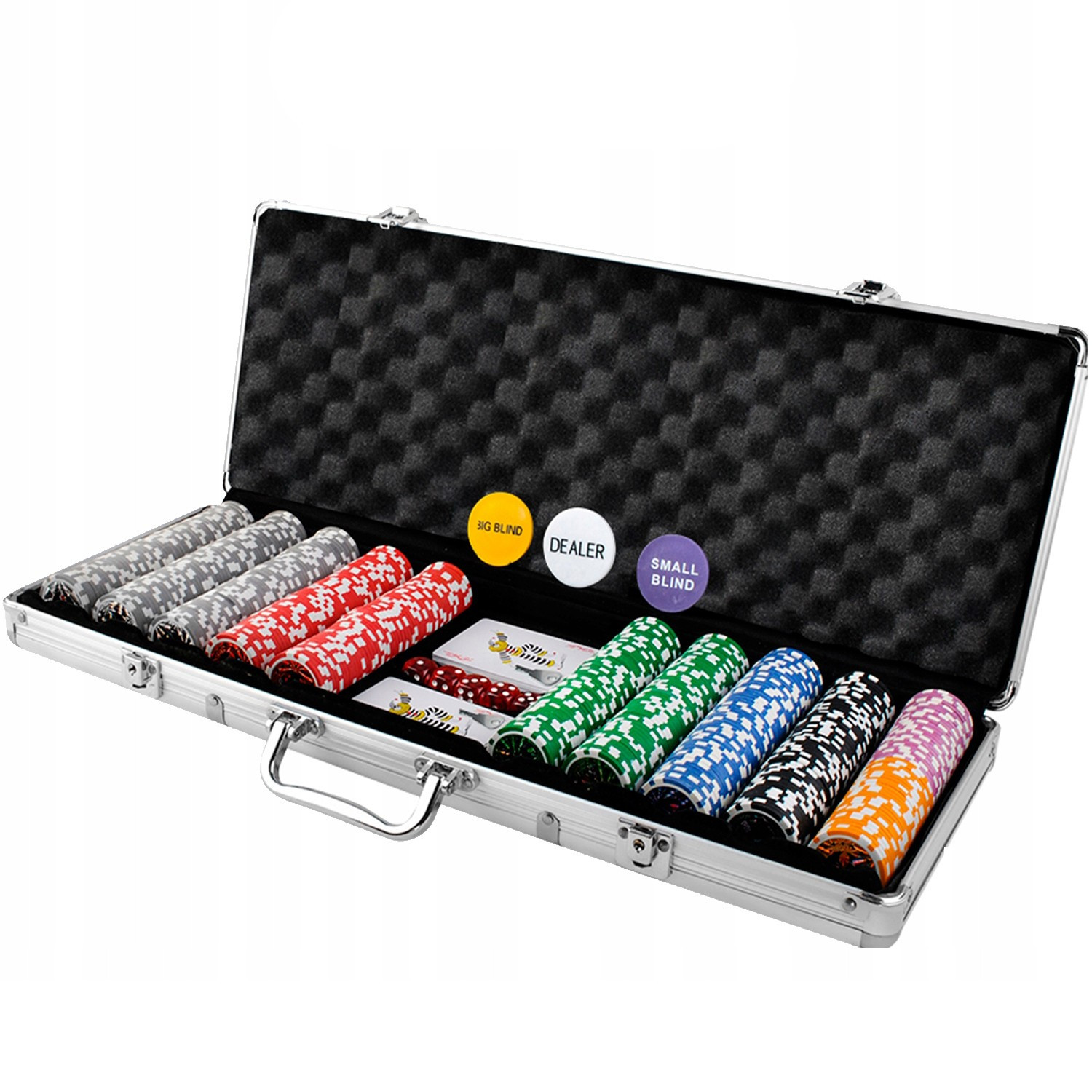 Pokerset - 500 Chips