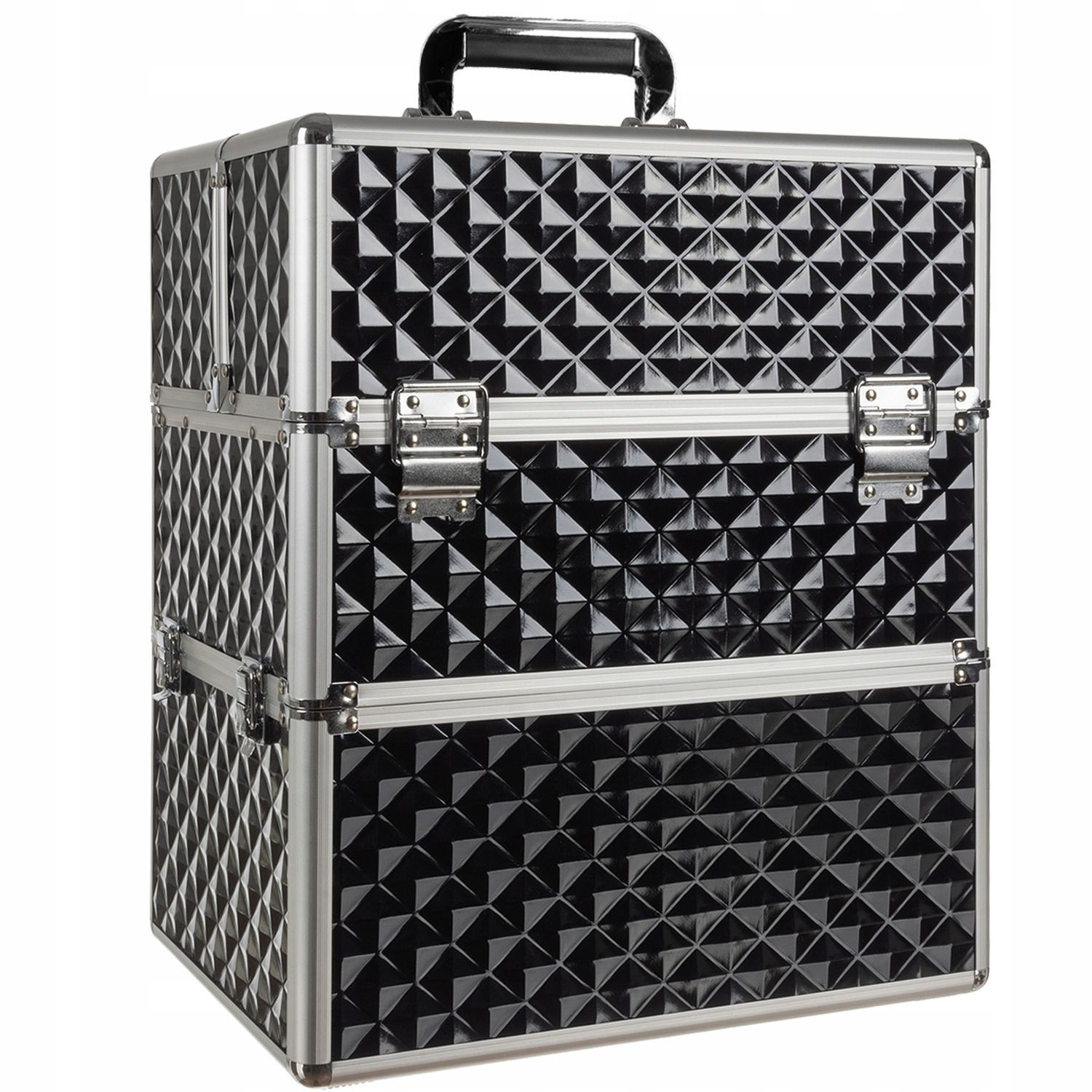 Large Makeup Bag with Multiple Compartments