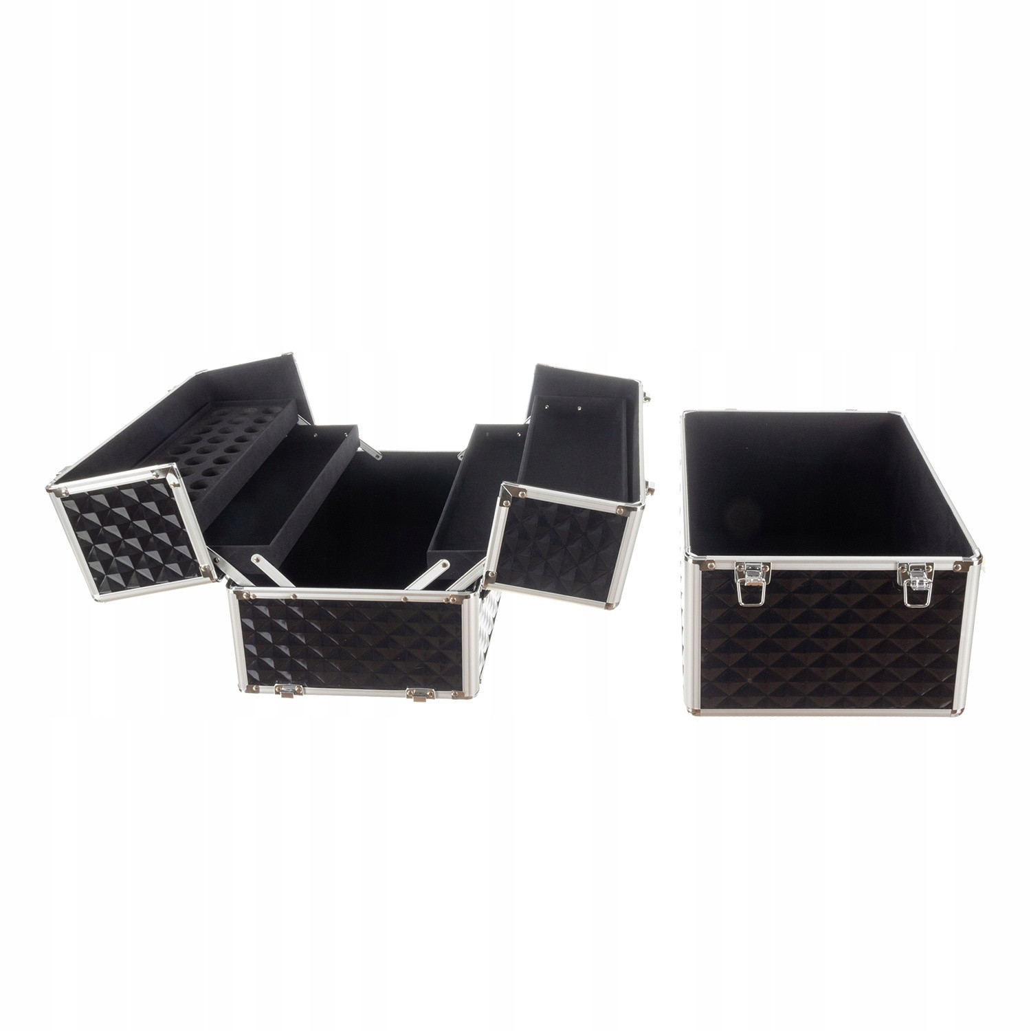 Large Makeup Bag with Multiple Compartments