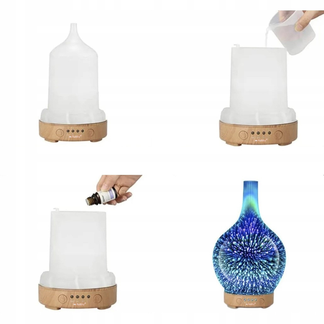 Aroma diffuser and humidifier 100ml