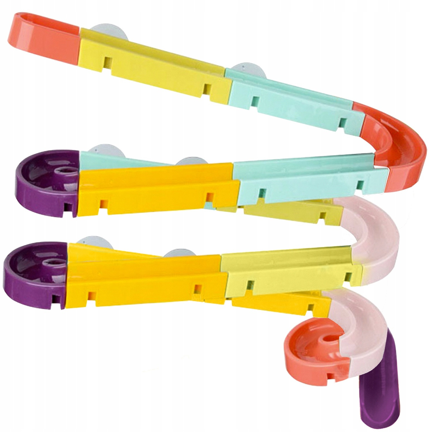 Fun bath toy with slide