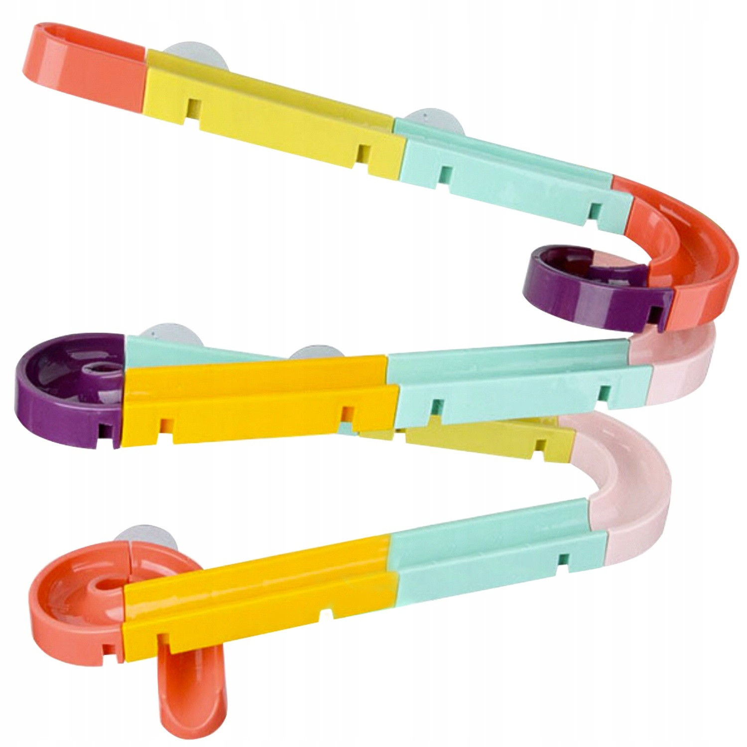Fun bath toy with slide