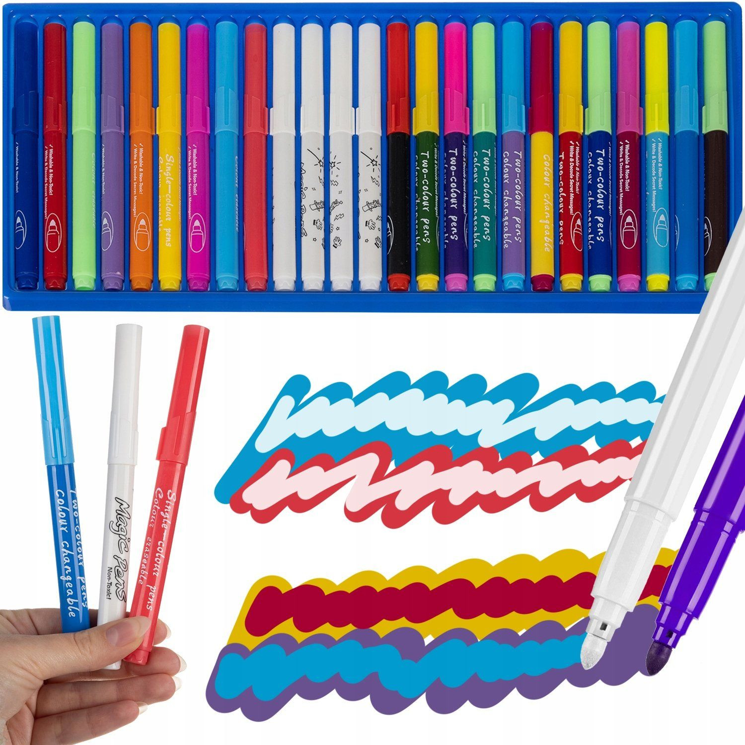 Set de 25 crayons de couleur