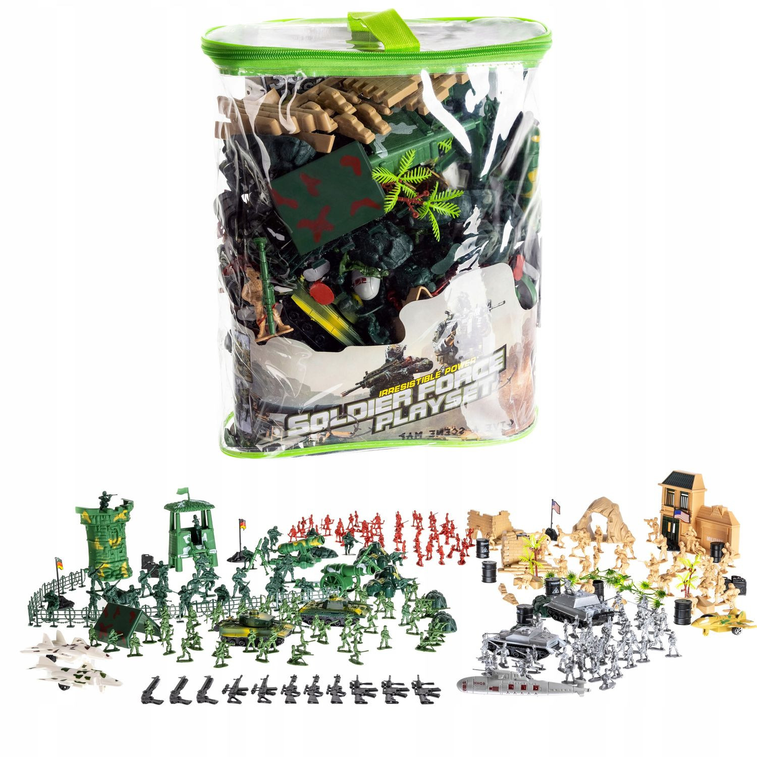 Kit de construction de base militaire 300 pièces