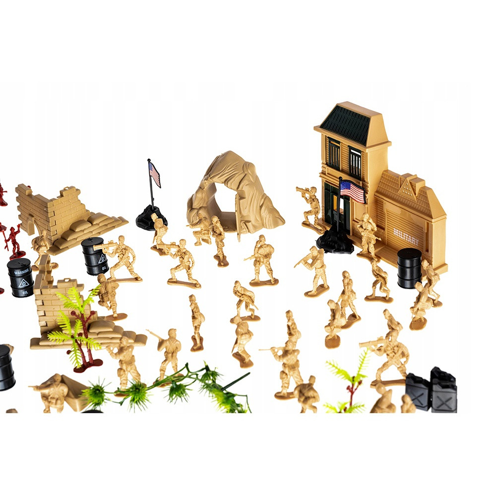 Kit de construction de base militaire 300 pièces
