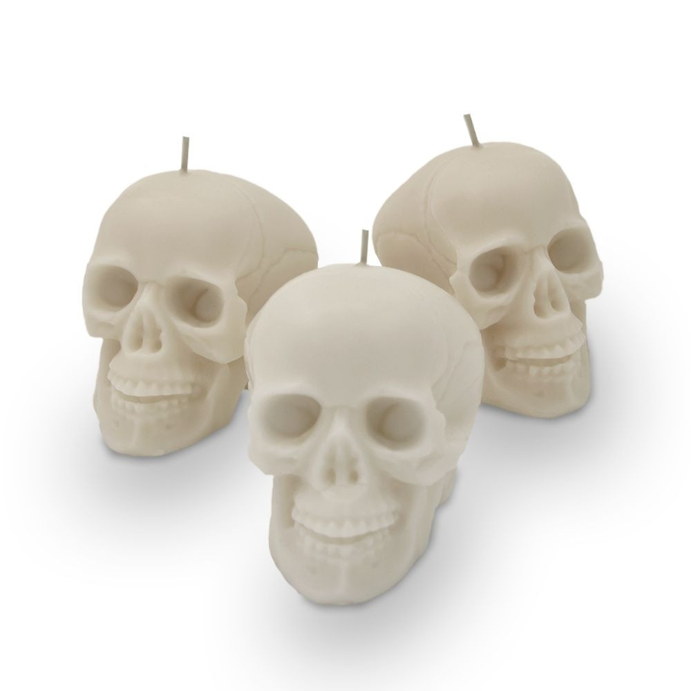 Skull candle set