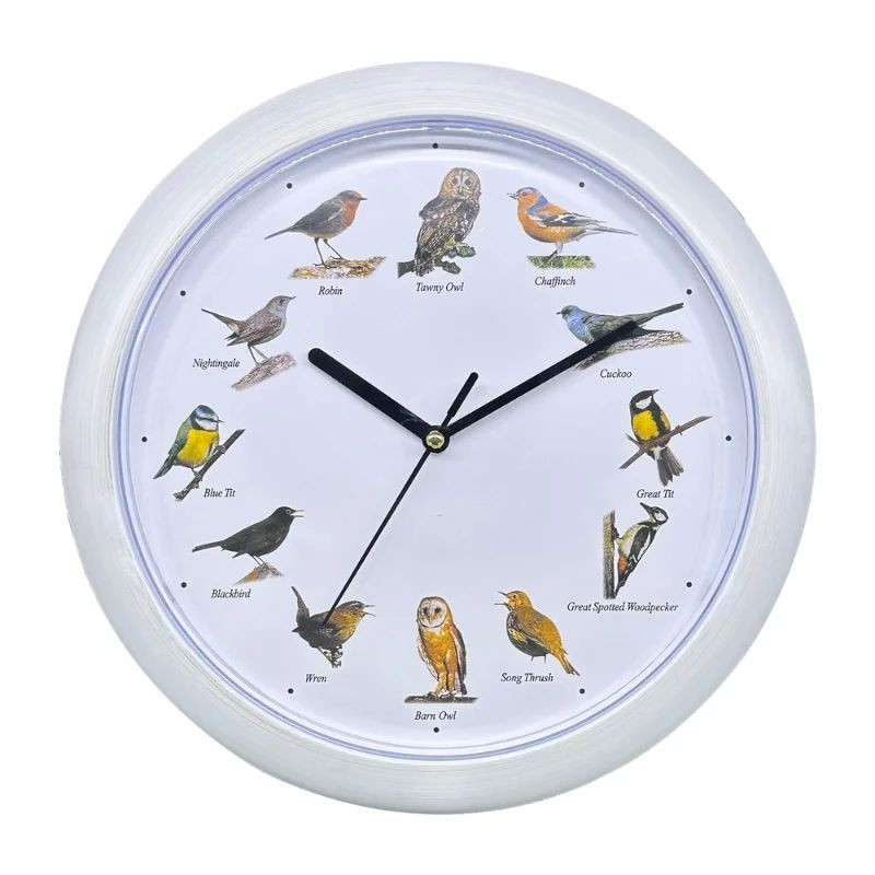 Bel met vogelzang - Wit