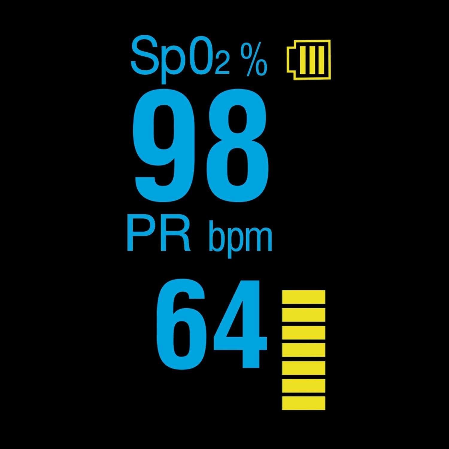 Pulzný oxymeter 1 YK-81C