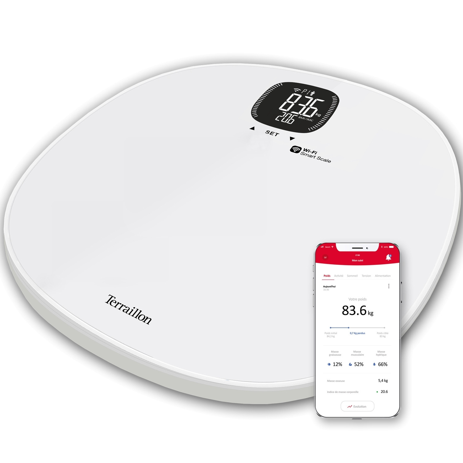 Báscula personal Master Form Wifi