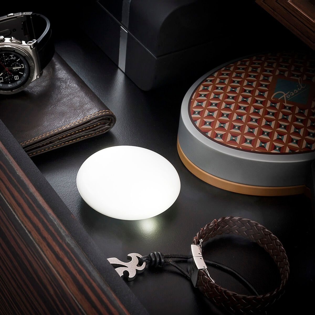Tragbare LED-Lampe mit Bewegungssensor