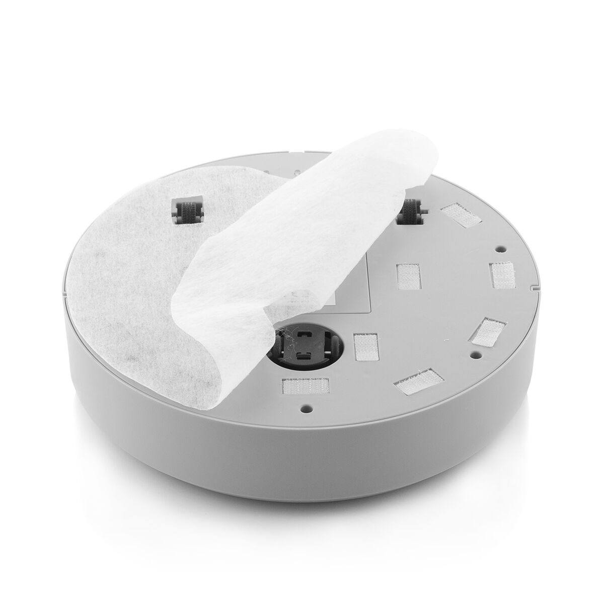 50-pack Replaceable Microfiber Mops for Robot Vacuum Cleaners, White