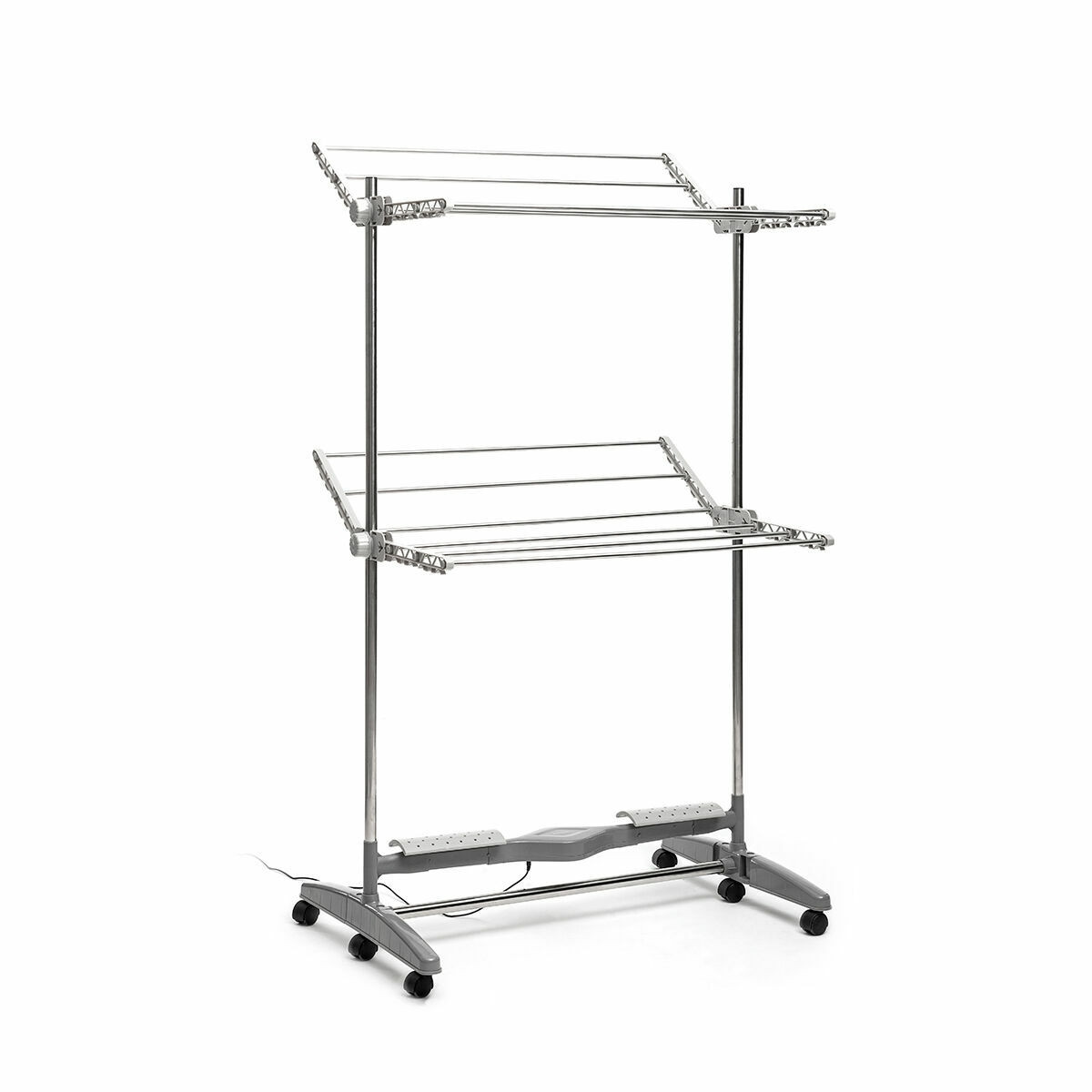 Electric folding clothesline, 12 bars