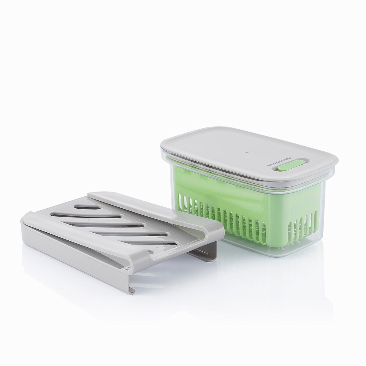 Luftdichte Frischhaltebox mit Ventil