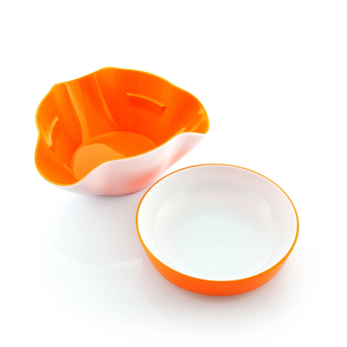 Stackable Snack bowls BPA-free, 2-pack