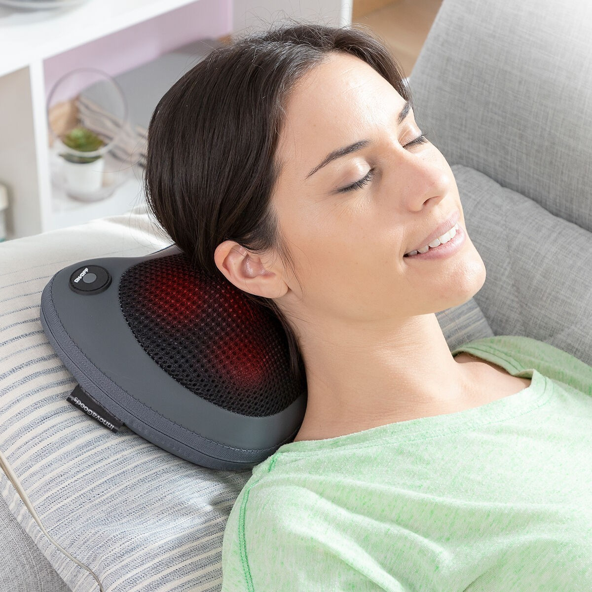 Massaggiatore Shiatsu con calore e design ergonomico
