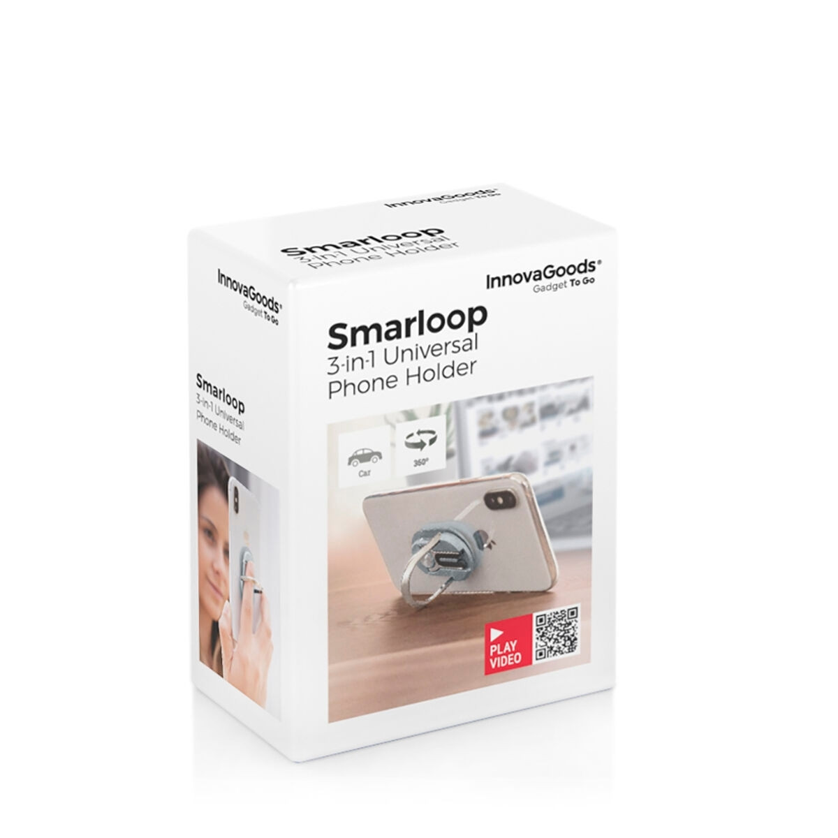 Adjustable 3-in-1 Mobile Holder - Compact and Safe