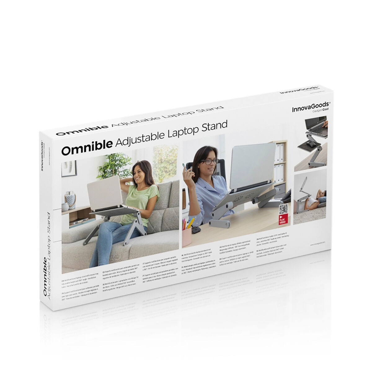 Adjustable Laptop Table 360º Rotation Ventilated
