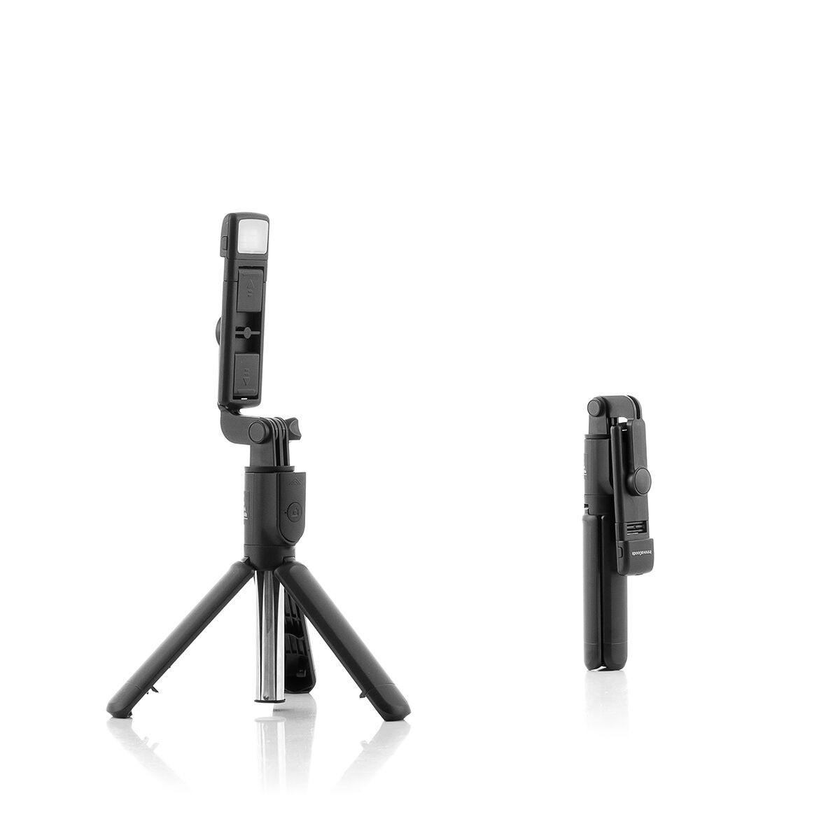 Supporto mobile estensibile con luce LED e telecomando