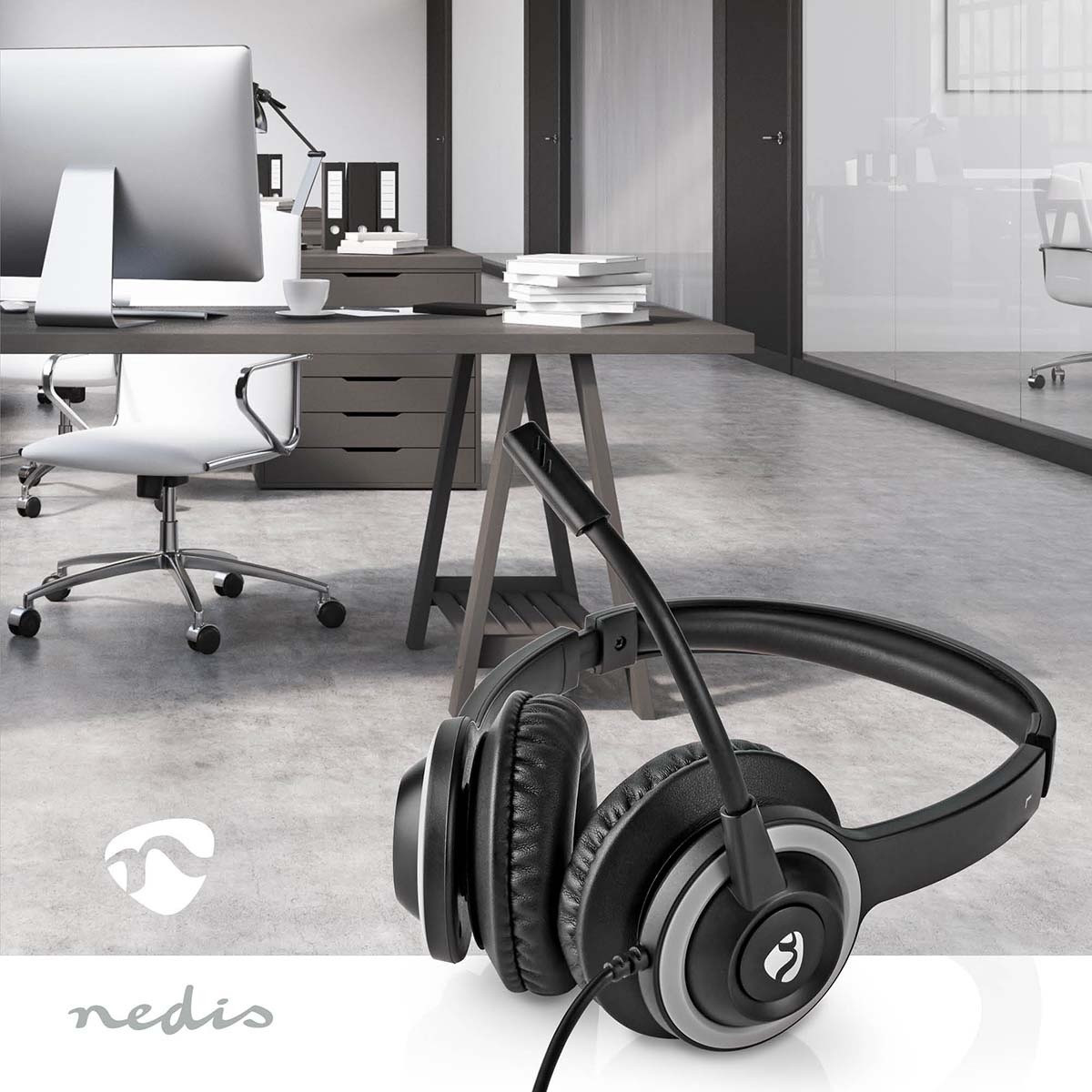 PC headset | On-Ear | Stereo | USB Type-A / USB Type-C™ | Foldable ...