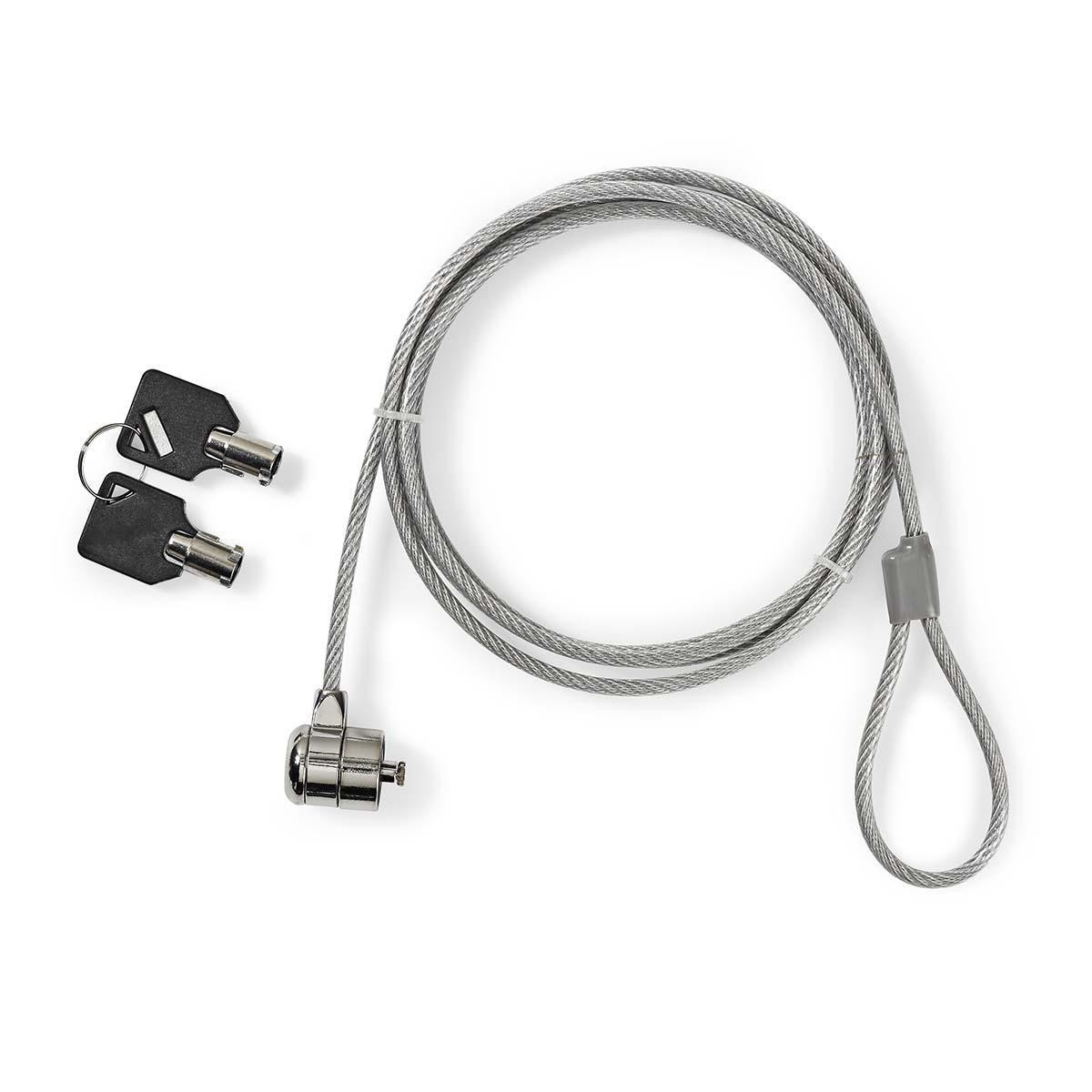 Notebook Lock | Lock Type: Key | 1.80 m | Metal