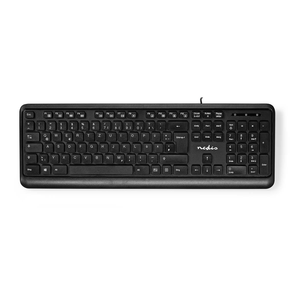 Wired Keyboard | USB-A | Multimedia | QWERTY | DE Layout | Numeric ...