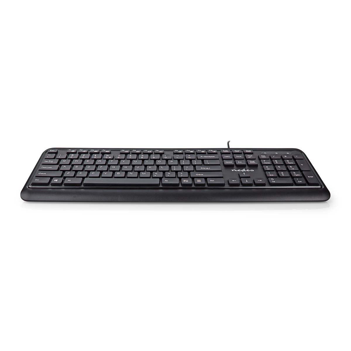 Wired Keyboard | USB-A | Multimedia | QWERTY | US Layout | Numeric ...