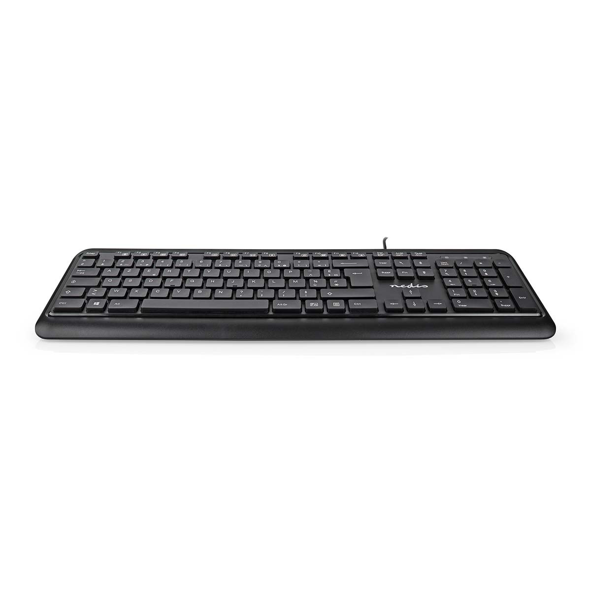 Wired Keyboard | USB-A | Multimedia | AZERTY | FR Layout | Numeric ...
