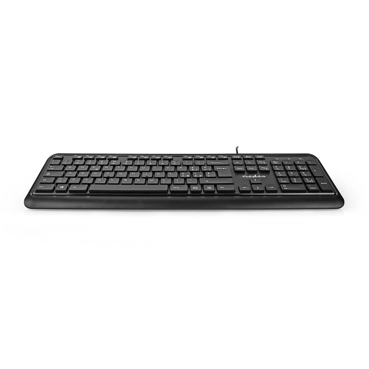 Wired Keyboard | USB-A | Multimedia | QWERTY | IT Layout | Numeric ...