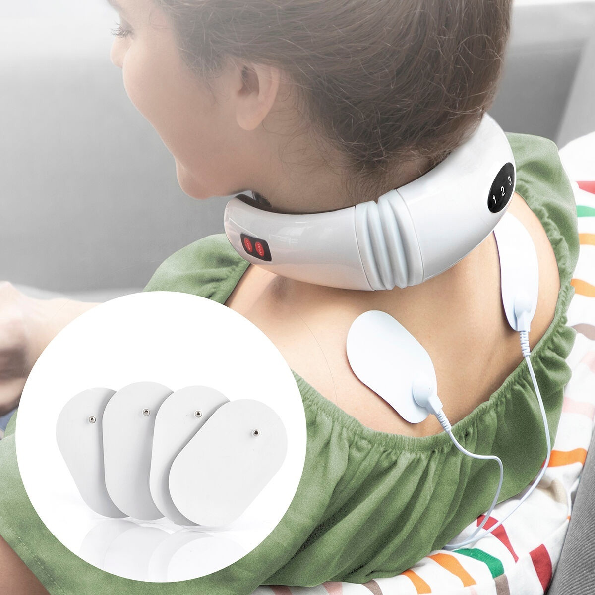 Patchs de remplacement pour électrodes EMS, pack de 4 compatibles