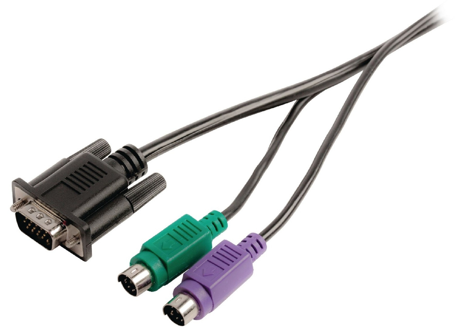 VGA kábel VGA, samec + 2x PS2, samec - VGA, samec + 2x PS/2, samec ...
