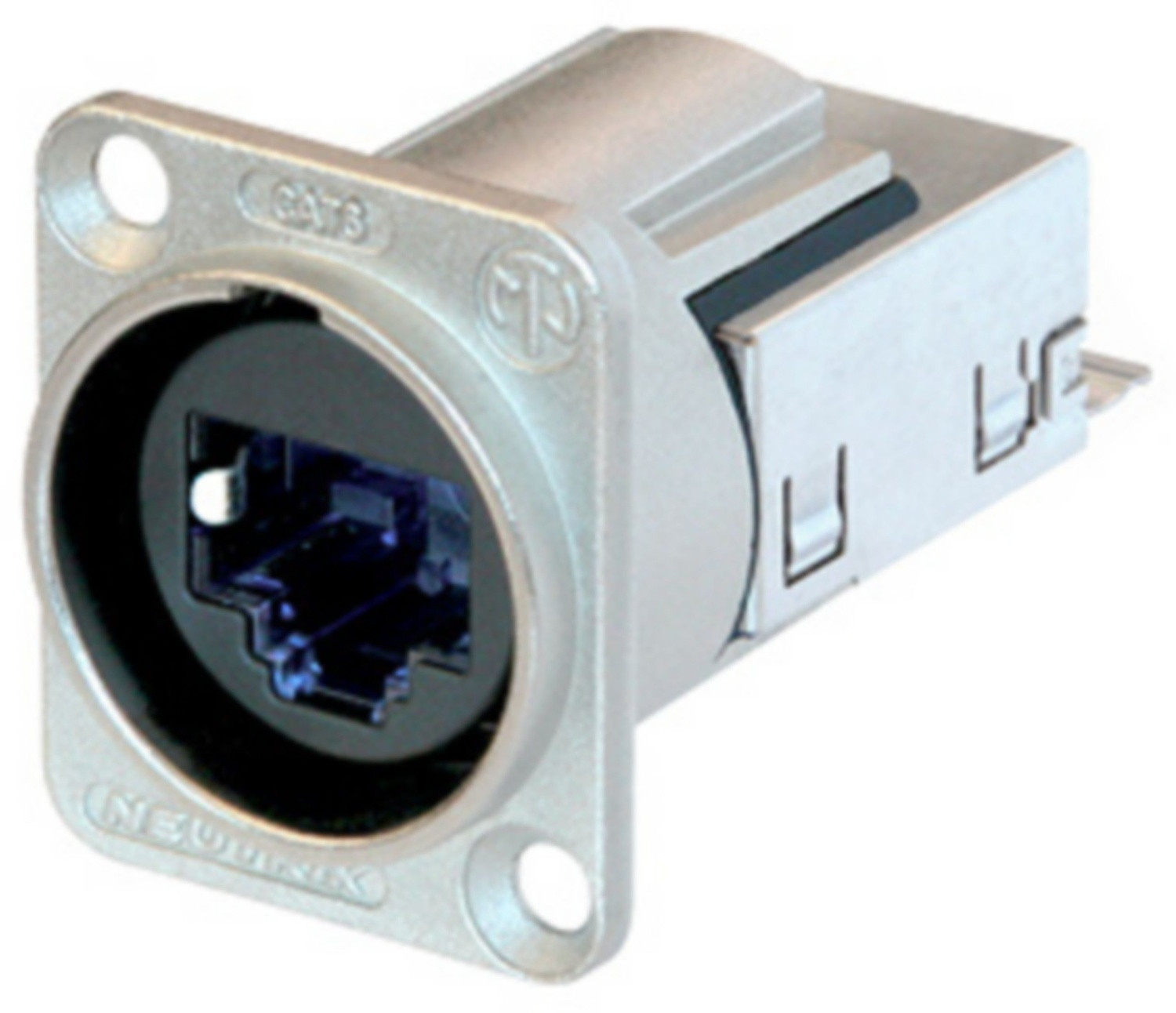 Modular device RJ 45 Nickel