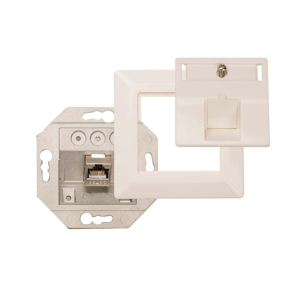 IDC 1000M Datawallbox CAT6A - wit