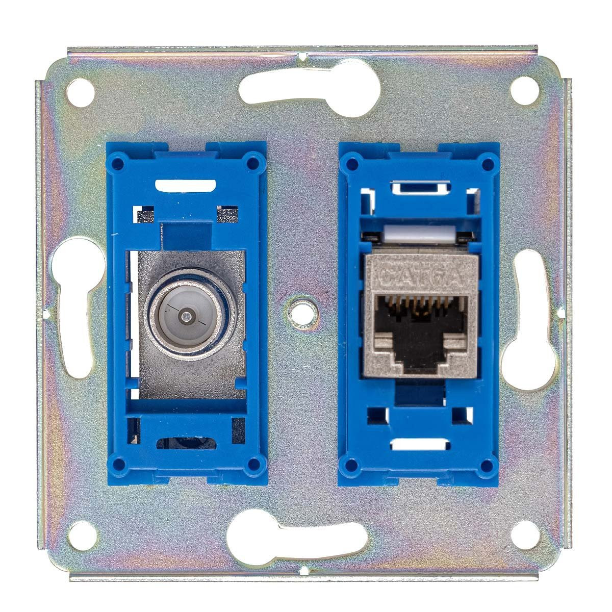 EDC2000 CD Modulaire coax- en datawallbox