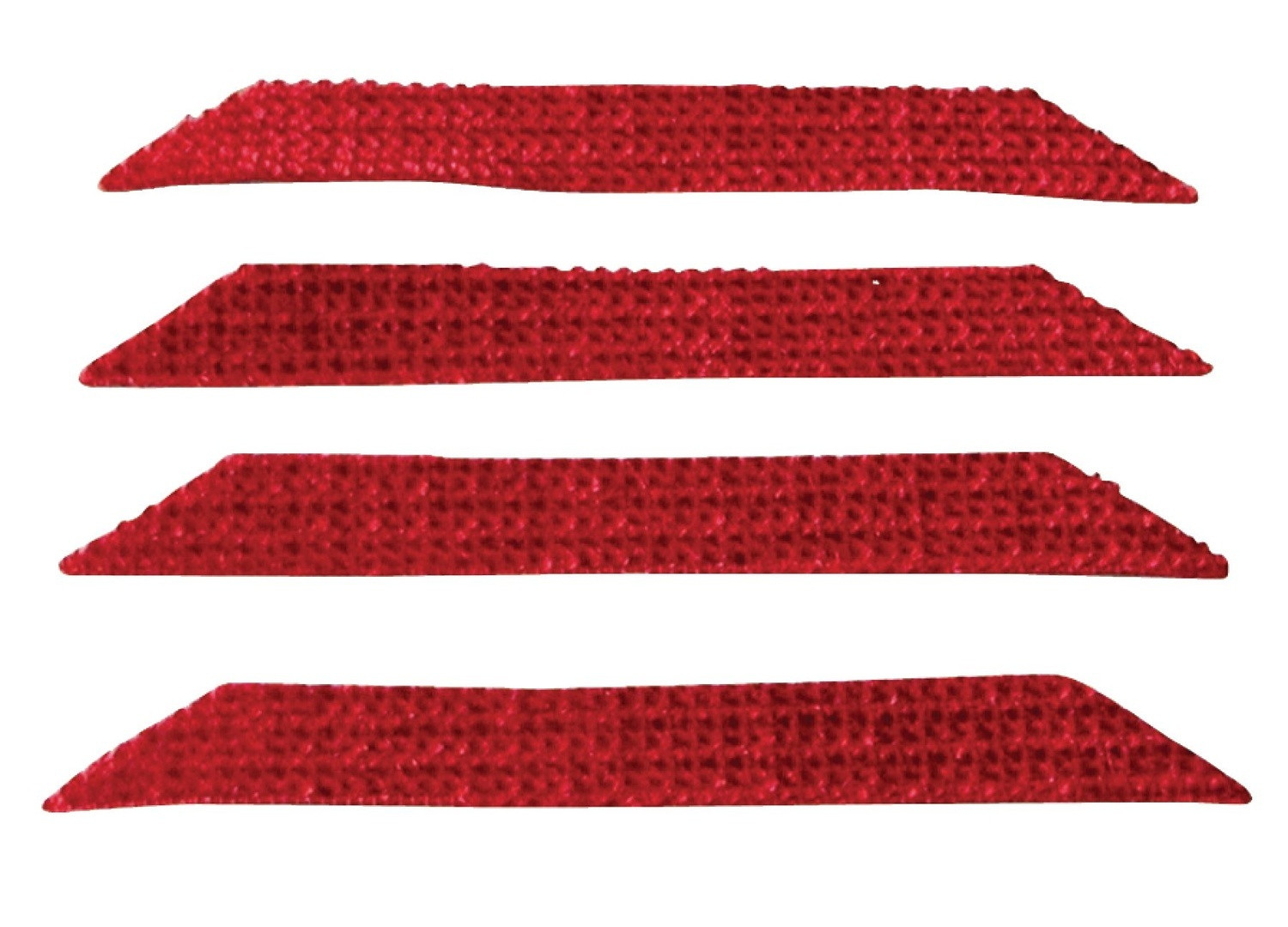 Reservestrip draadraper Rood