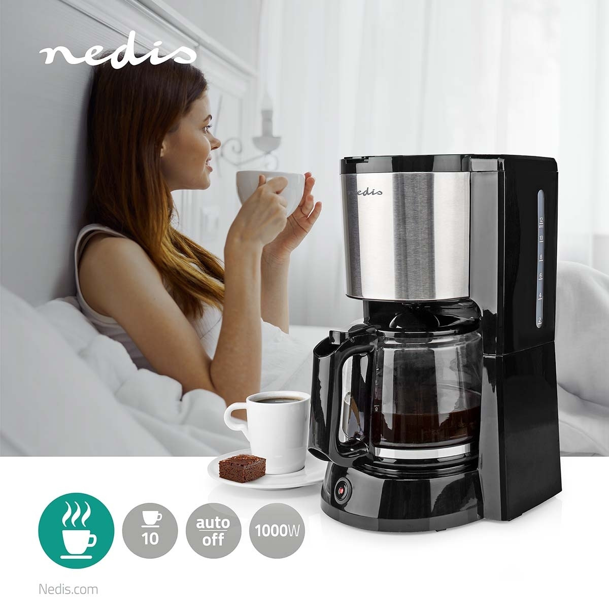 Coffee maker | Filter coffee | 1.5 l | 12 Cups | Keep warm function...