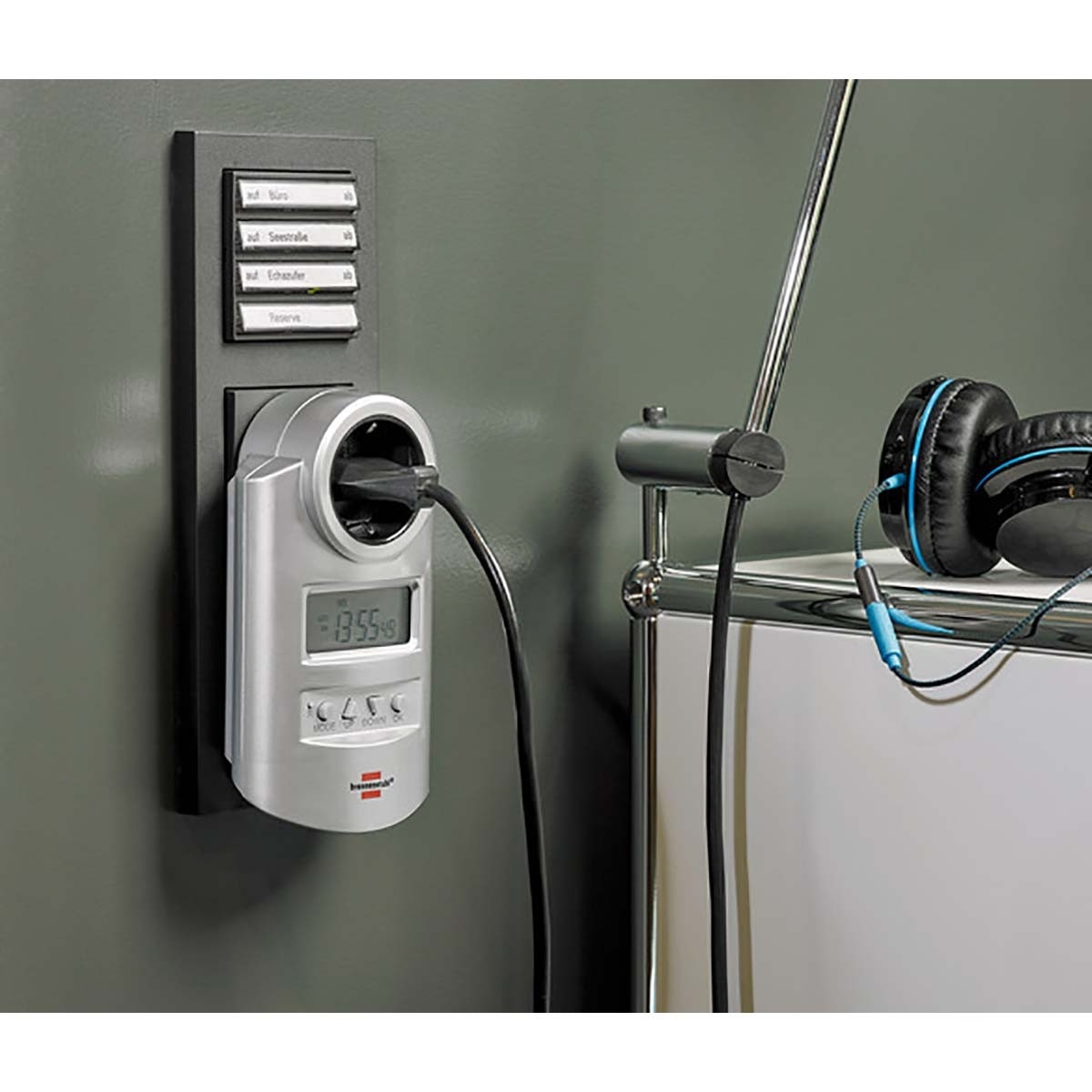 Primera-Line timer DT, digital timer socket (weekly timer with coun...