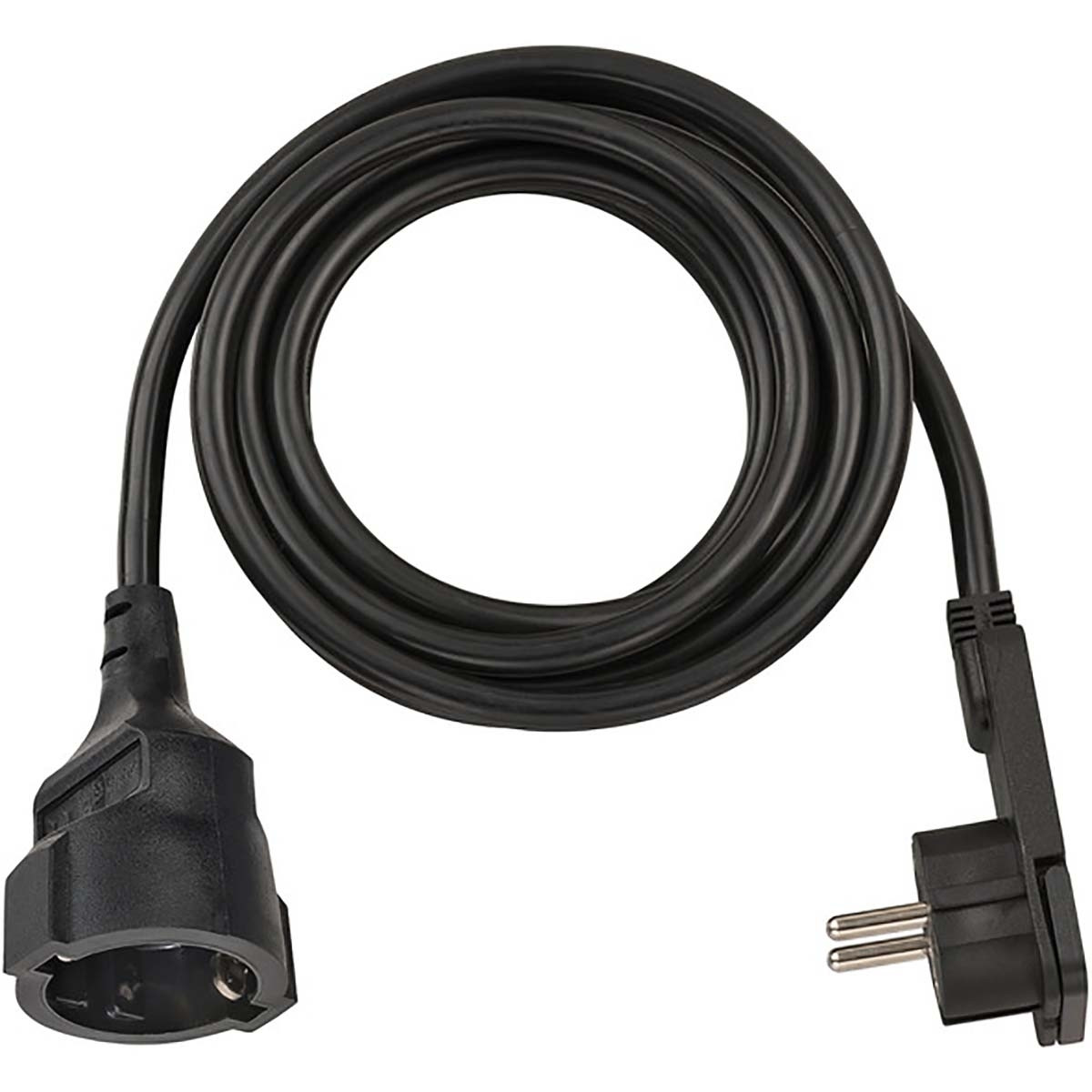 Plastic extension cable with flat plug (extension cable flat for in...