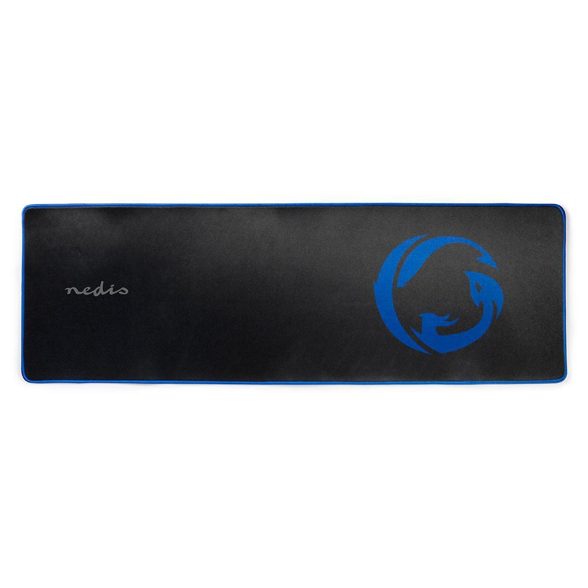 Mousepad da gioco | Gomma / Microfibra | Nero