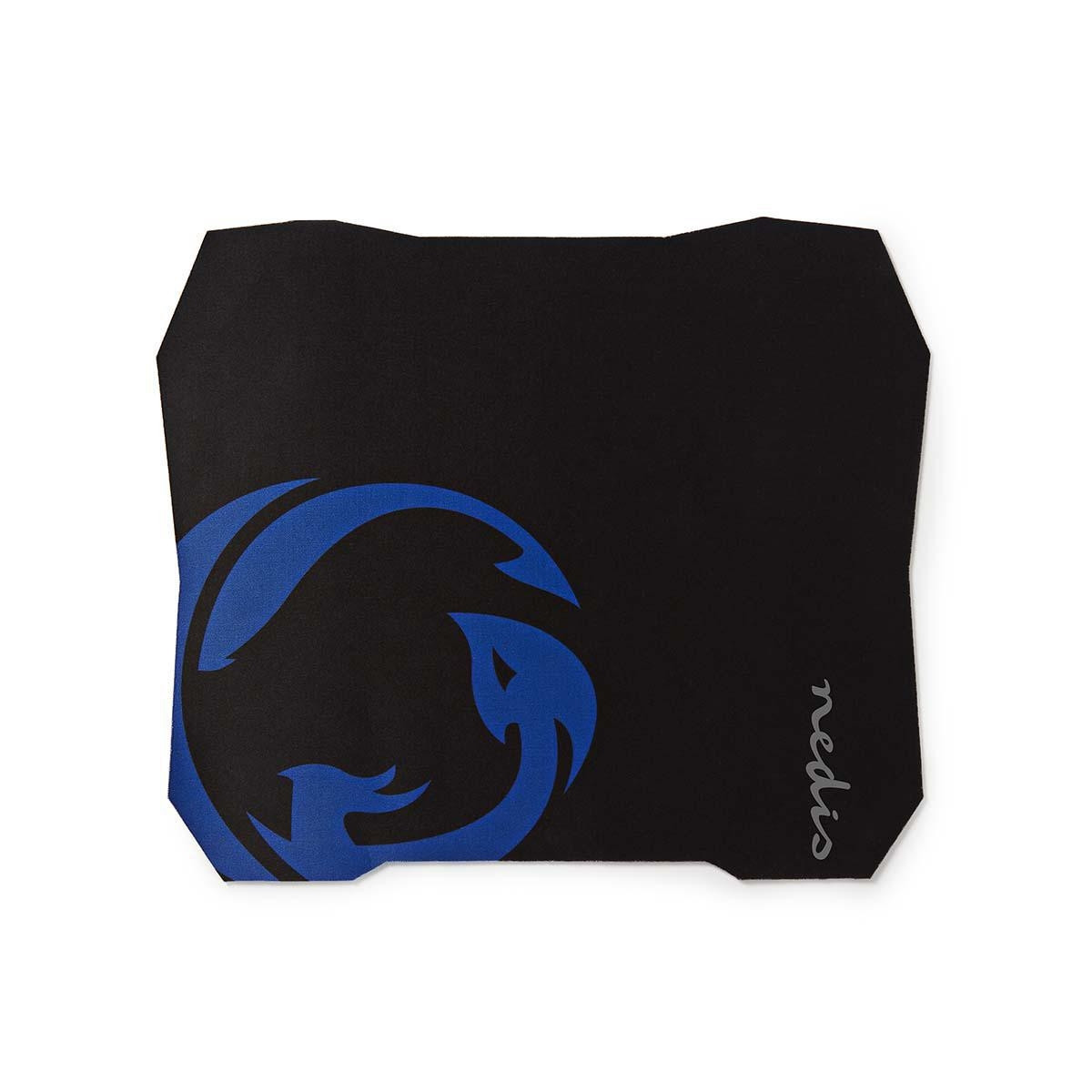 Mousepad da gioco | Gomma / Microfibra | Nero