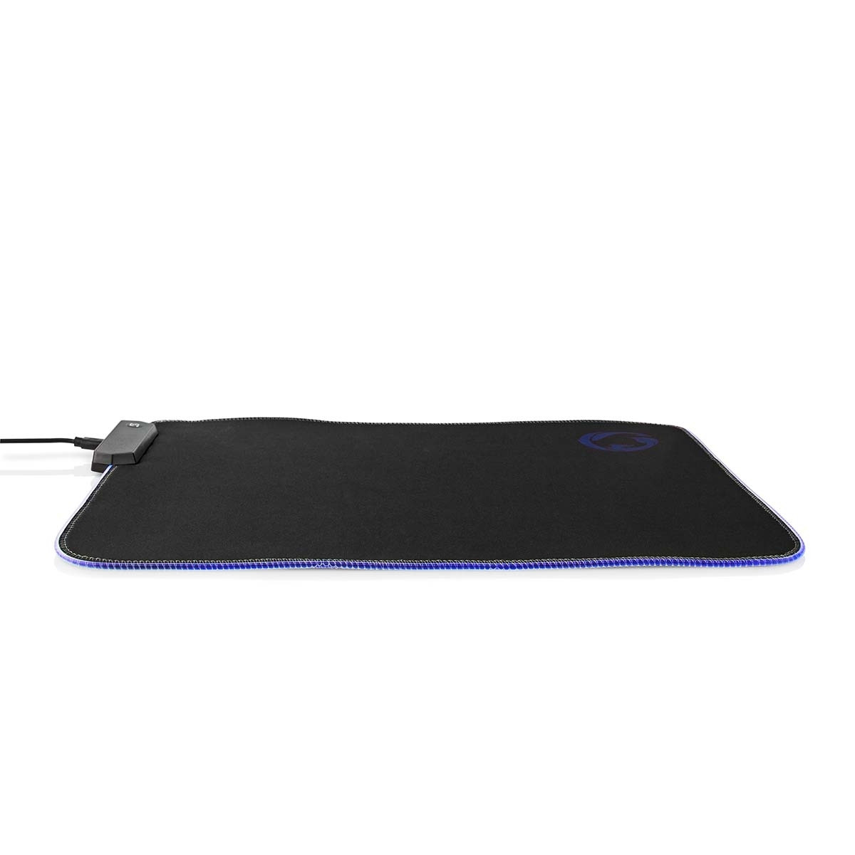 Mousepad da gioco | Gomma / Microfibra | Nero