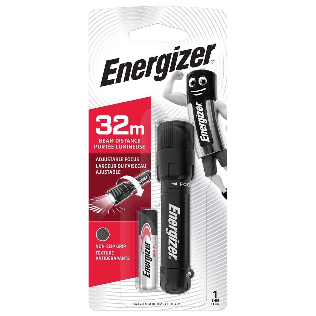 Torcia LED 30 lm Nero
