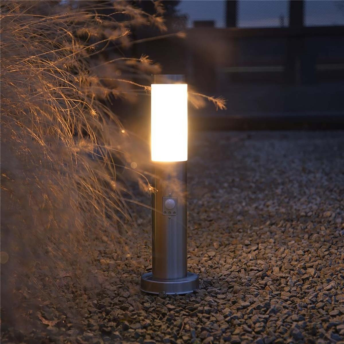 Garden Post with Motion Detector 20 W E27