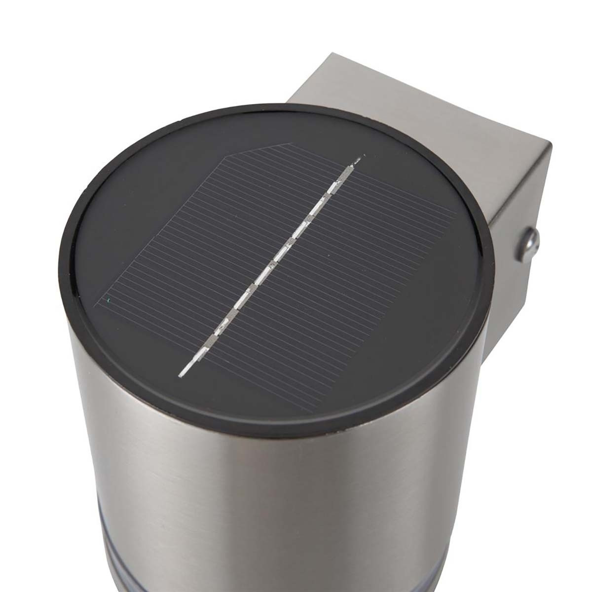 Aplique Solar LEDs Plata